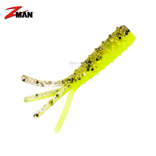ZMAN浮水软饵迷你多足虫小管饵多节鱼T尾鱼鲈鱼翘嘴路亚假饵