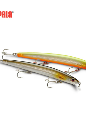 乐伯乐飞行侠Rapala浅水远投首席米诺路亚饵悬浮海钓硬饵马鲛金枪