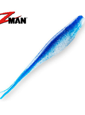 美国ZMAN内德钓组Scented Jerk ShadZ浮水叉尾鱼路亚软饵假鱼饵
