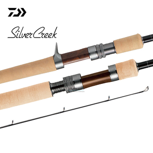 DAIWA达亿瓦银溪鳟鱼SILVER NATIVE翘嘴溪流鲑鱼远投路亚竿 CREEK