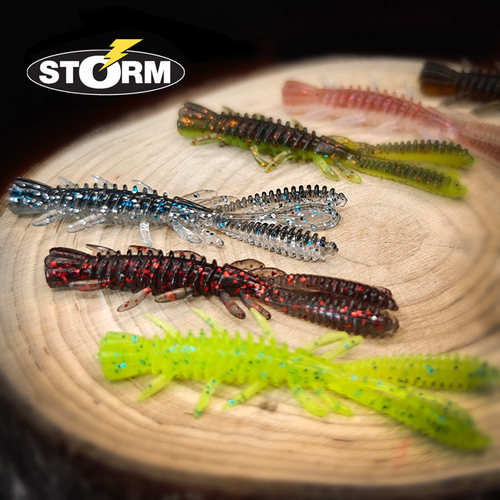 STORM世尊五目浮水虾软饵