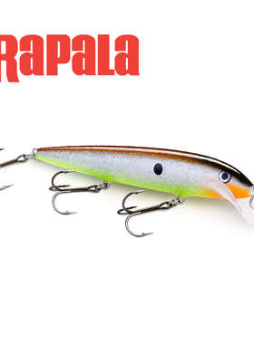 Rapala乐伯乐正品SCRH13 逃生者米诺 弧形唇板 路亚硬饵 假饵鱼饵