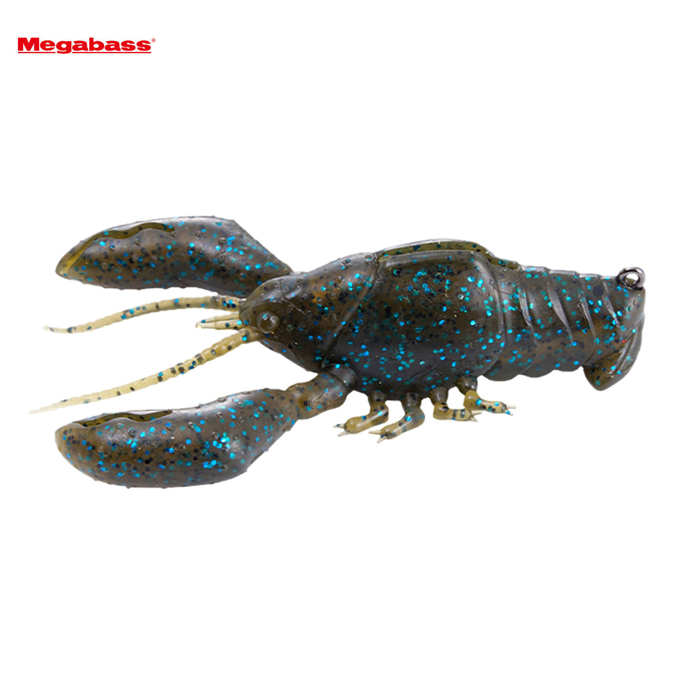 日本MEGABASS虾型软饵DARK SLEEPER路亚假饵竞技软饵鲈鱼鳜鱼龙虾