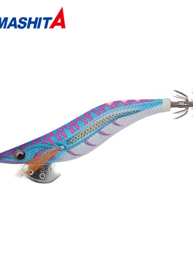 日本YAMASHITA仿真木虾EGI OH LIVE乌贼鱿鱼饵章鱼钩search路亚饵