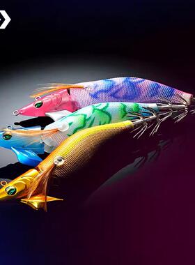 达瓦E妹多节木虾乌贼egi鱿鱼钩饵EMERALDAS路亚假饵进口鱼饵