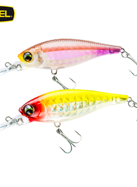 日本杜尔乐深潜胖子DUEL悬浮米诺微物F1215路亚假饵翘嘴鲈鱼军鱼