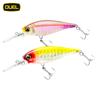 日本杜尔乐深潜胖子DUEL悬浮米诺微物F1215路亚假饵翘嘴鲈鱼军鱼