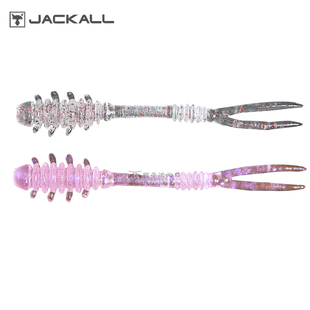 日本进口JACKALL叉尾软饵AMIAMI仿生拟饵黑坑鳜鱼鲈黑鱼路亚假饵