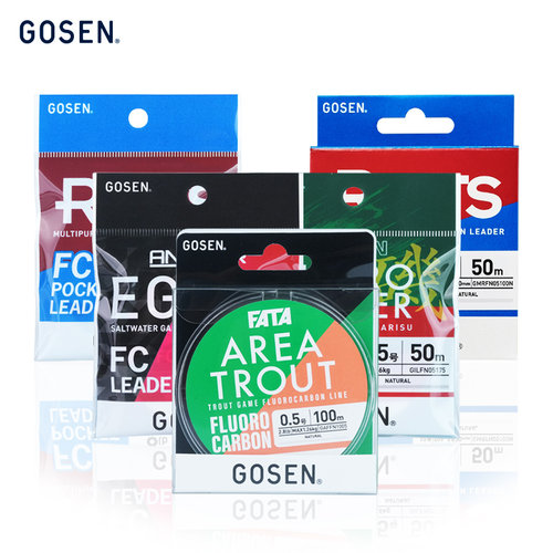 GOSEN远投顺滑路亚钓鱼线