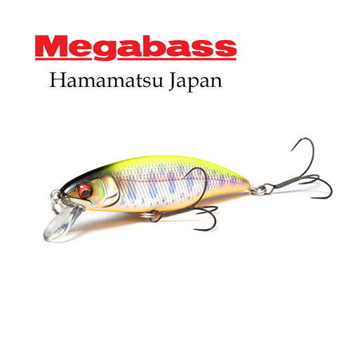 Megabass GH50超轻小米诺鲈鱼鳟鱼鳜鱼马口饵微物浮水沉水绝杀饵