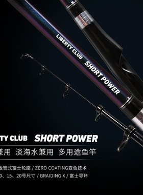DAIWA达亿瓦LBT SHORT POWER短投竿矶竿抛竿海钓竿多用途船竿鱼竿