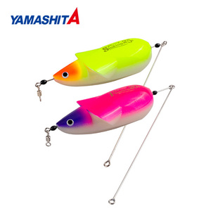 日本正品YAMASHITA水老鼠 浮水海钓拖钓烟仔 远投鱼饵路亚饵假饵