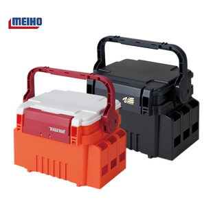 日本进口MEIHO明邦7055 7090路亚箱假饵盒多功能工具箱钓箱 7080
