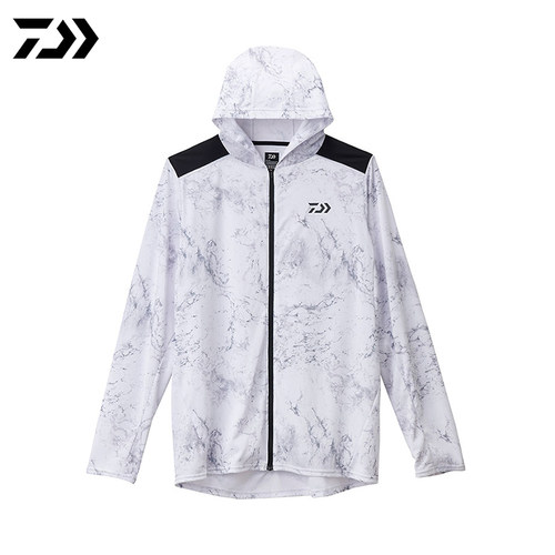 达瓦立领抗紫外线速干隔热钓鱼服