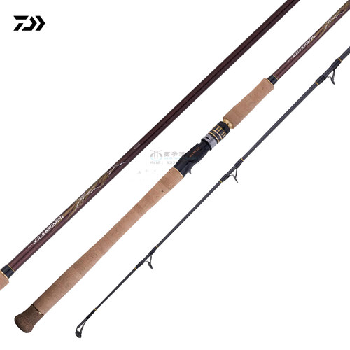 DAIWA鱼竿达瓦路远投雷强黑枪草