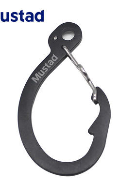 Mustad慕斯达MTB005恶魔钩纪念挂扣多功能挂勾钓鱼渔具用品