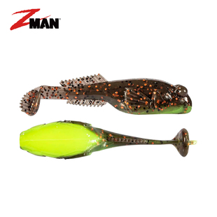 美国ZMAN跳跳鱼软饵TRD 2.4寸路亚假饵T尾黑坑鲈鱼鳜 GOBYZ