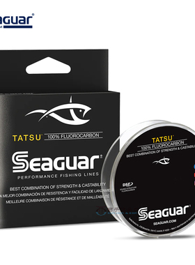 西格进口seaguar TATSU龙 竞技级氟碳线路亚线主线前导183米