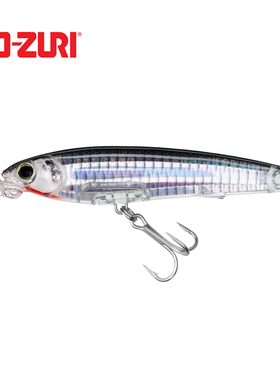 日本友祝YO-ZURI米诺3D棱镜折光R1409鲈鱼翘嘴浅水路亚假饵硬饵