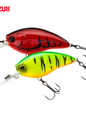 日本YO-ZURI友祝摇滚小胖R1440硬饵3D淡海水翘嘴鲈鱼饵路亚假饵