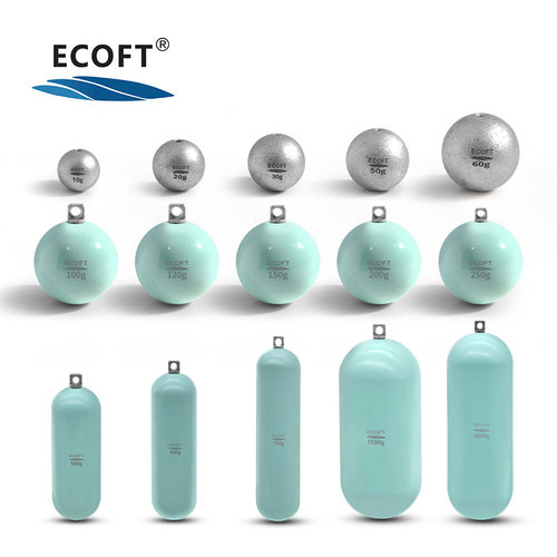 铅坠ECOFT环保钓坠环保负重钢锰