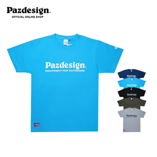 日本Pazdesign派质PCT T恤 025户外钓鱼服上衣印花宽松圆领短袖