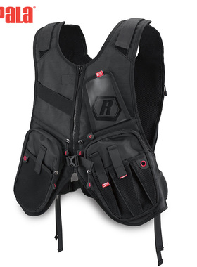 芬兰Rapala乐伯乐【钓鱼马甲】一体式背包 多功能钓鱼服 渔具