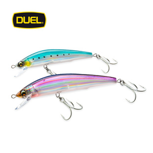 DUEL日本杜尔乐浮水米诺缓浮硬饵F1252远投翘嘴鲈鱼路亚假饵F1253