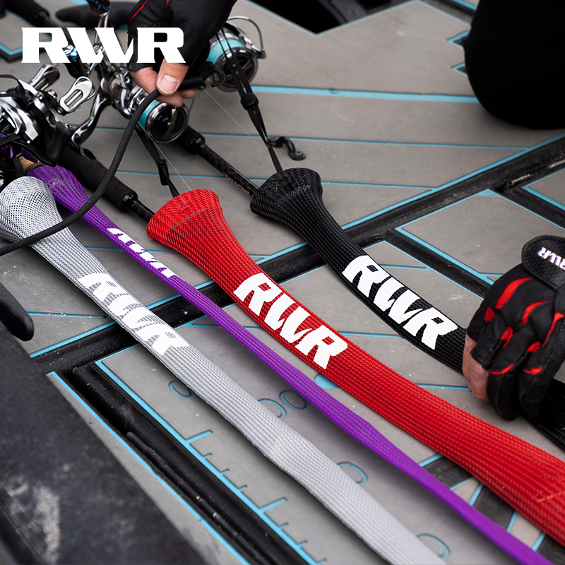 RVVR鱼竿套网状可伸缩尼龙保护套