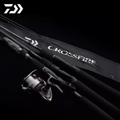 26款DAIWA达亿瓦CROSSFIRE穿越火线直柄枪柄钓鱼竿远投达瓦路亚竿