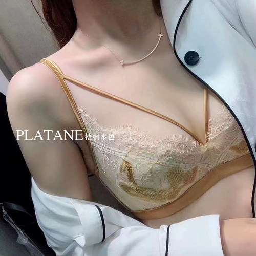 梧桐本色伊蔻BC超薄杯性感美胸带