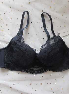 【85B断码特惠】梧桐本色内衣花絮夹棉杯小胸聚拢文胸wn848103