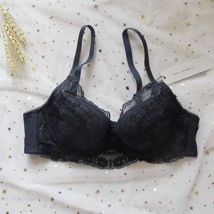 【85B断码特惠】梧桐本色内衣花絮夹棉杯小胸聚拢文胸wn848103