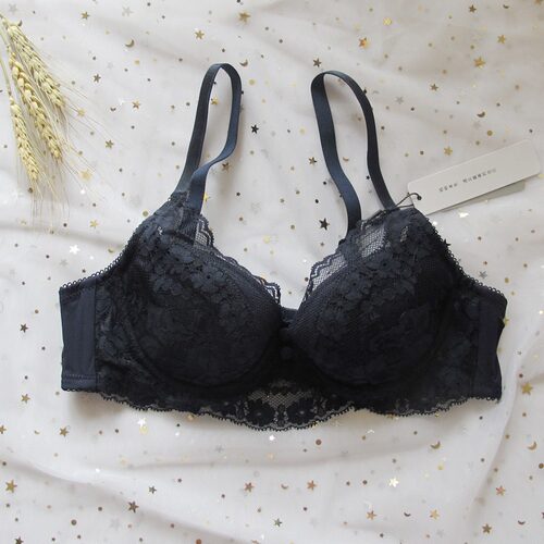 【85B断码特惠】梧桐本色内衣花絮夹棉杯小胸聚拢文胸wn848103