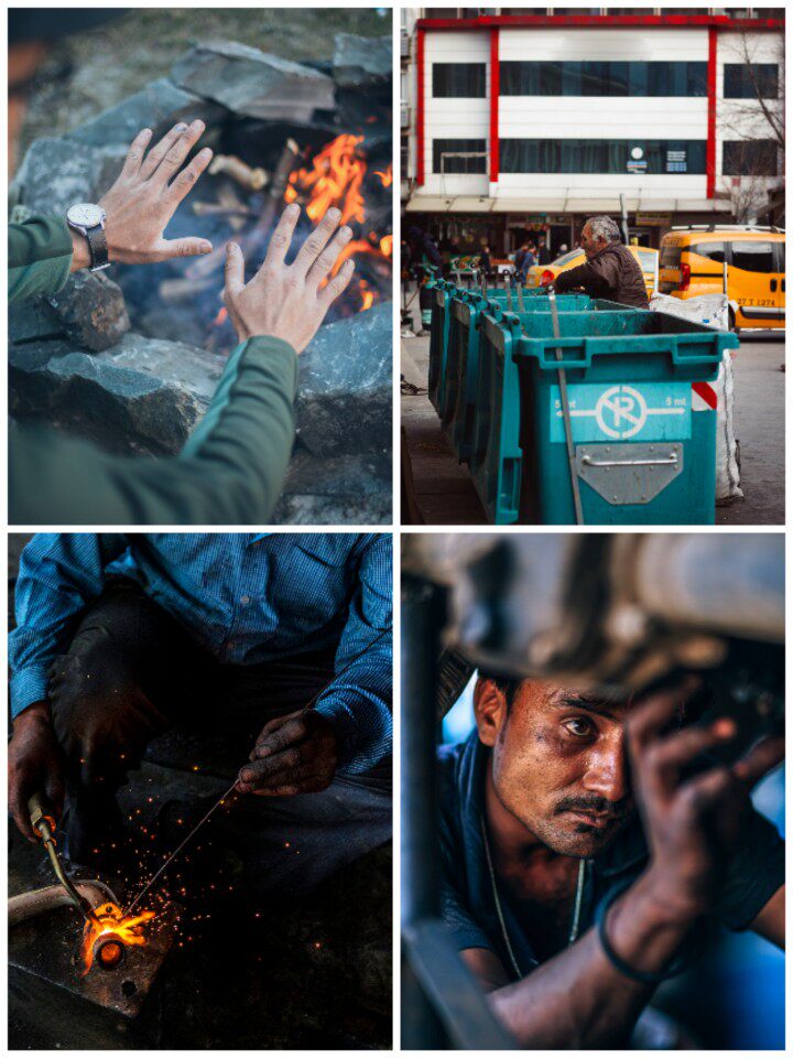 人文人像街拍街景城市生活劳动人民纪实原图原片调色练习摄影素材