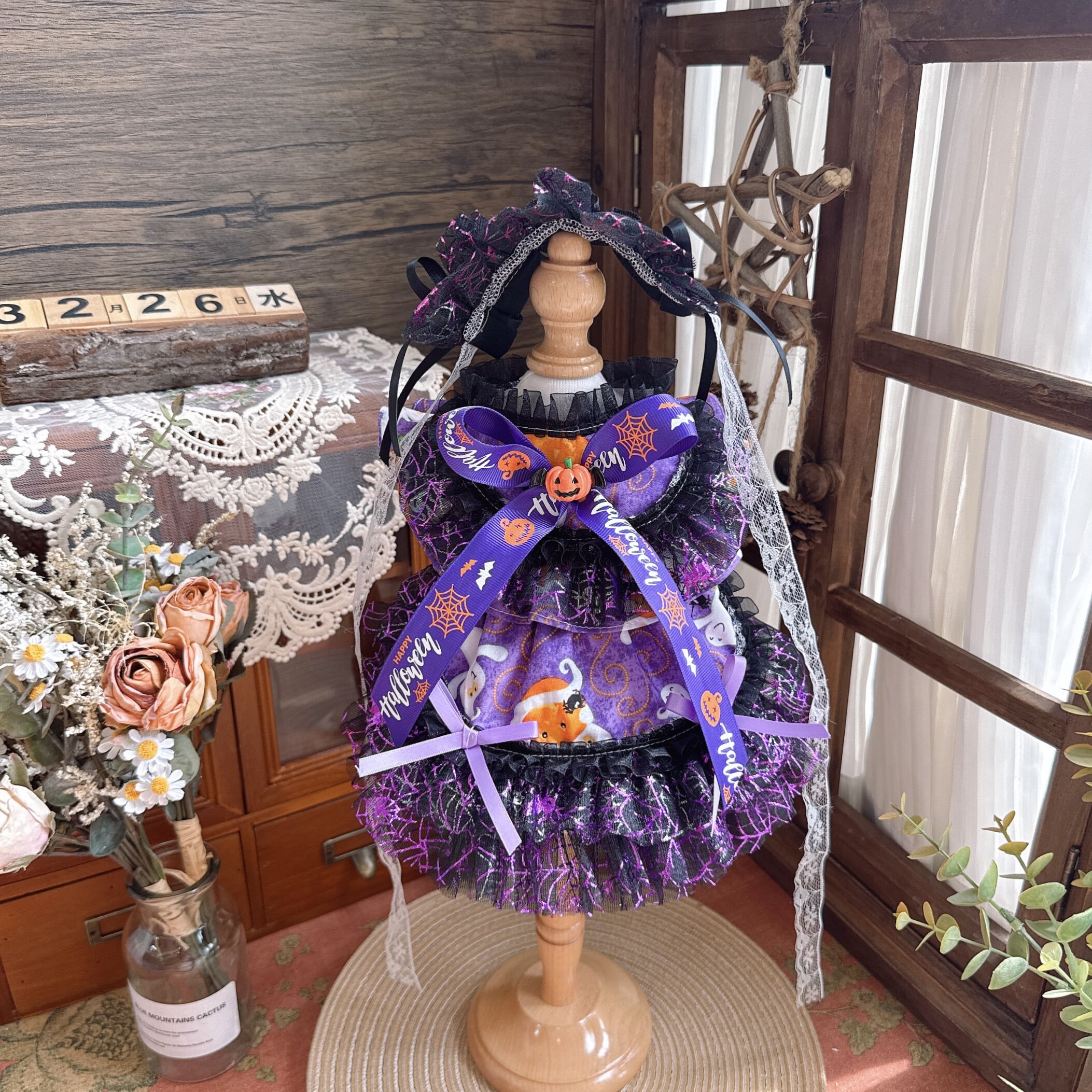 万圣节节日主题衣服秋冬款猫咪狗狗宠物服装/雨衣