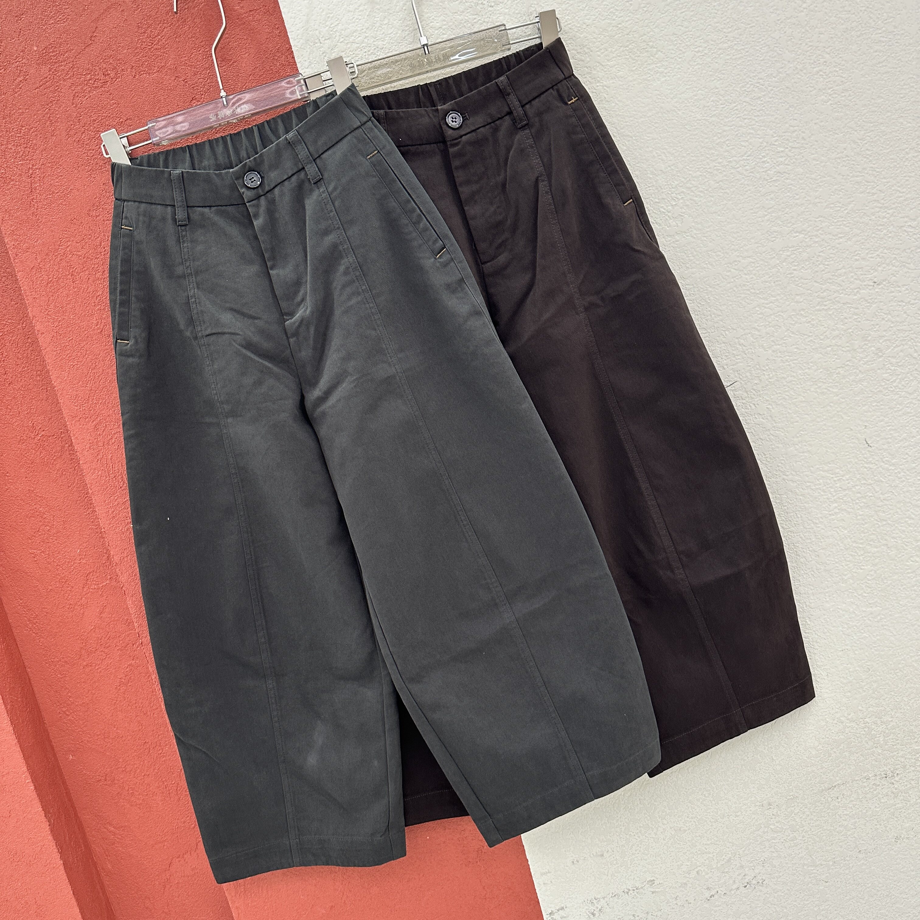 Q FASHION JEANS酷希莱9738 9739高腰显瘦弯刀色布休闲牛仔裤女