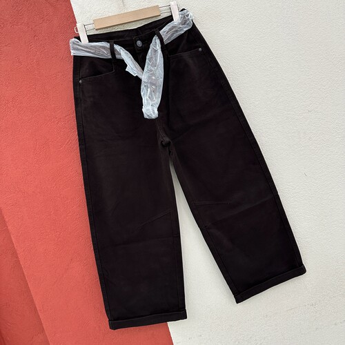 2026秋款欧货正品FASHION JEANS酷希莱9807牛仔女裤奶奶裤弯刀裤