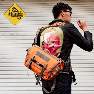 麦格霍斯MagForce正品 台马军迷用品6012邮差型单肩背包