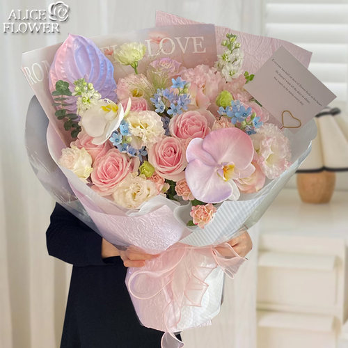 玫瑰花杭州鲜花速递生日送花上门