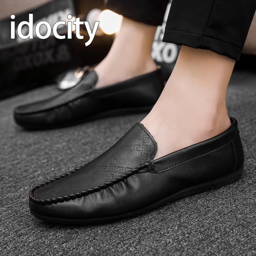 豆豆鞋2021夏季新款休闲皮鞋英伦