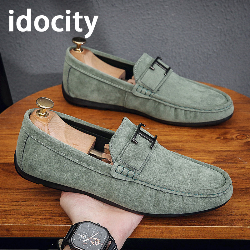 豆豆鞋男idocity百搭休闲