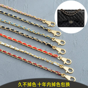 Camera bagSmall incense chain accessories bag belt messenger belt replacement chain bag bag single buy small bag metal bag chain wear leather