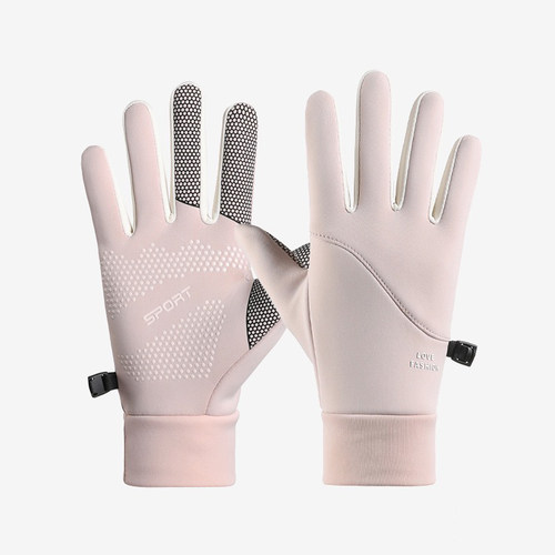 薄款运动时尚保暖手套