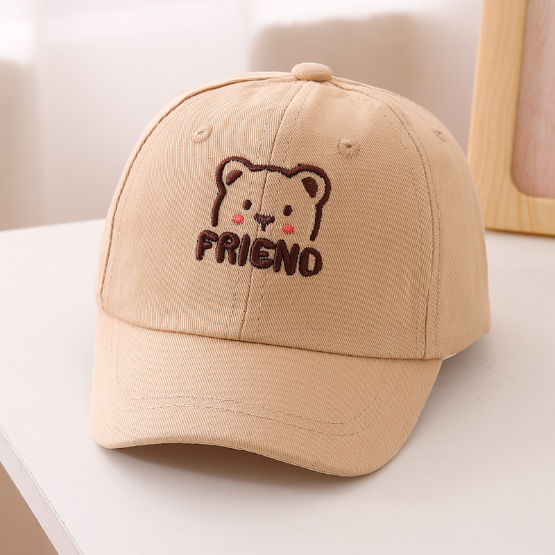 bubu儿童鸭舌帽春秋款