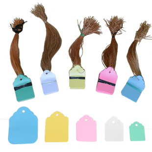 100张PVC彩色塑料植物吊签牌花卉园艺盆栽小挂牌苗木吊牌多肉标签