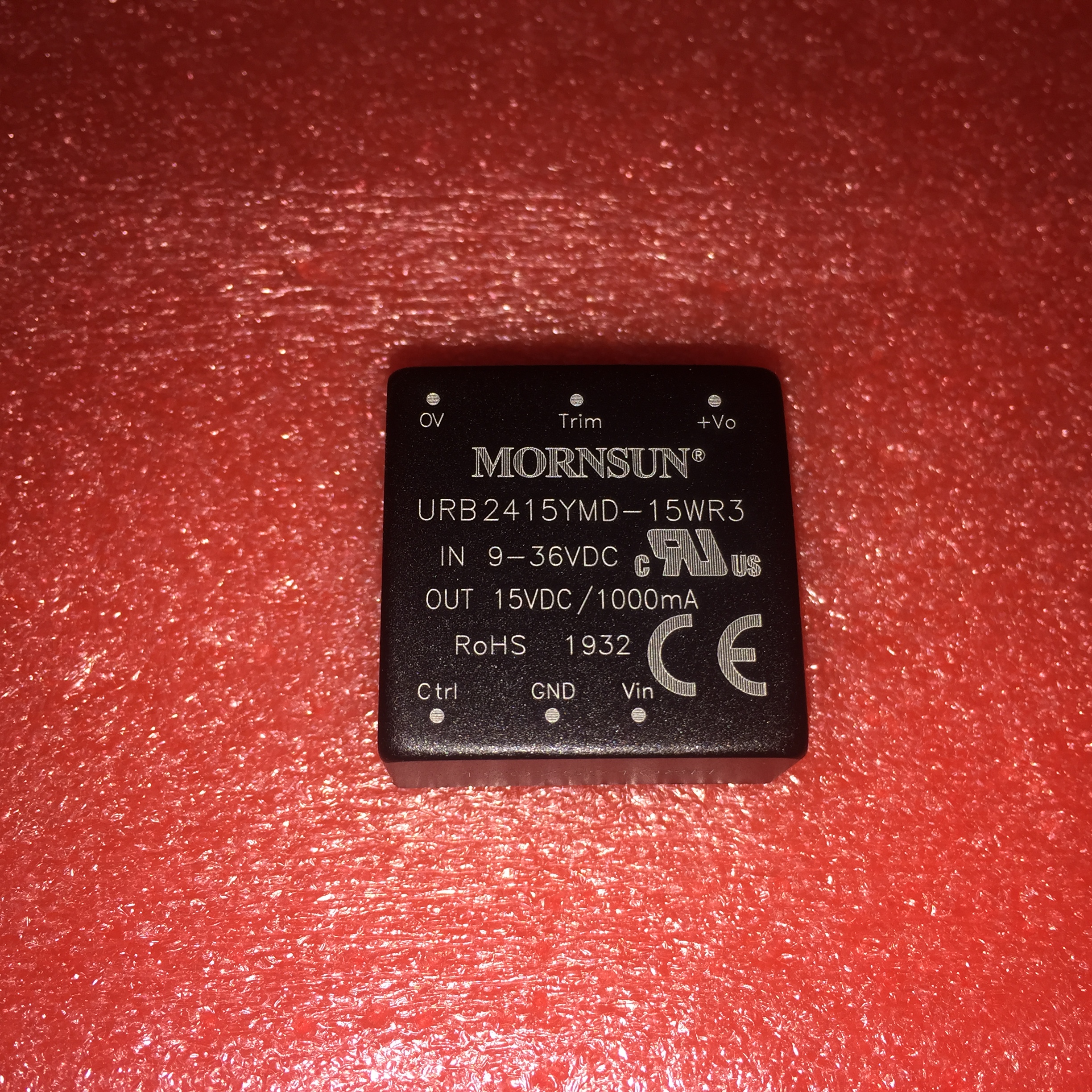 URB2415YMD-15WR3金升阳DC-DC电源模块9-36V转15V 1A 15W可直拍