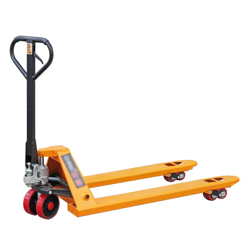 新款地牛搬运车手动液压叉车装卸车托盘车手推车2吨3吨工厂油压升