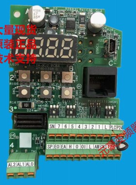 3B313926-3T日立变频器WJ200系5.5-7.5端子控制CPU主板4T600398-1