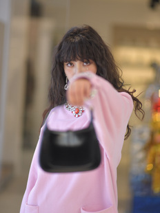 连衣裙 手工钉钻加绒加厚卫衣裙女宽松保暖长袖 CAN冬季 新款